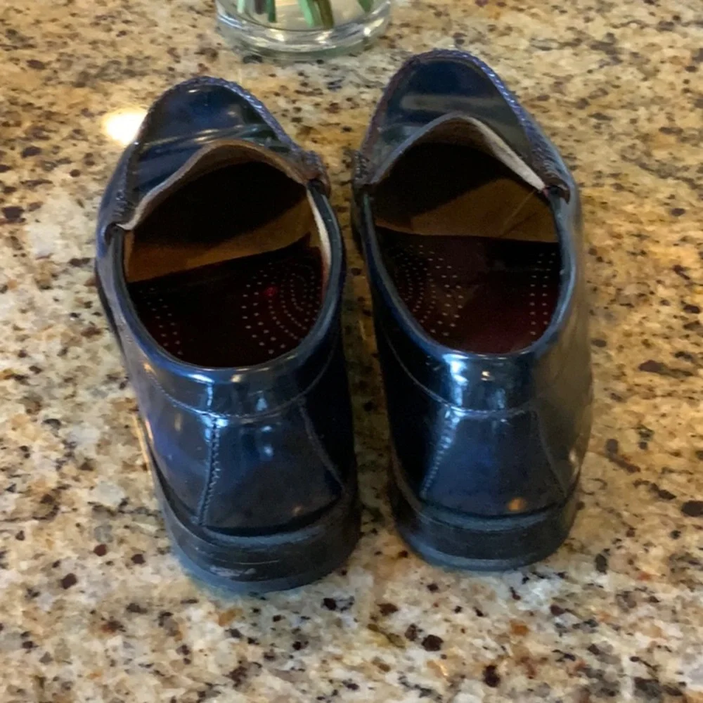 RARE!!! Vintage NAVY BLUE G.H. Bass Weejuns Penny Loafers 10 D excellent!